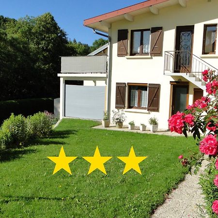 Gite 1805 Montagnes Du Jura Avec Spa Et Sauna Classe 3 Etoiles Foncine-le-Haut ภายนอก รูปภาพ
