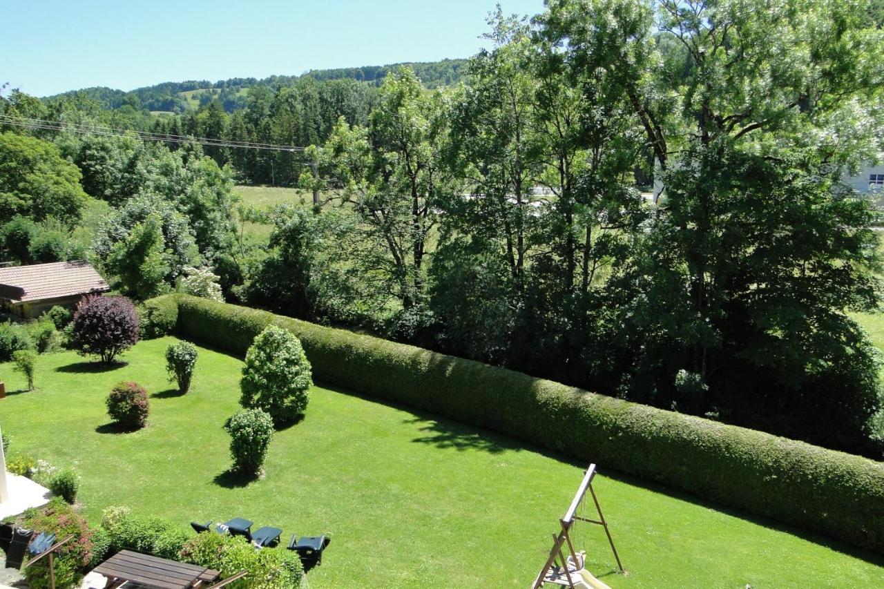 Gite 1805 Montagnes Du Jura Avec Spa Et Sauna Classe 3 Etoiles Foncine-le-Haut ภายนอก รูปภาพ