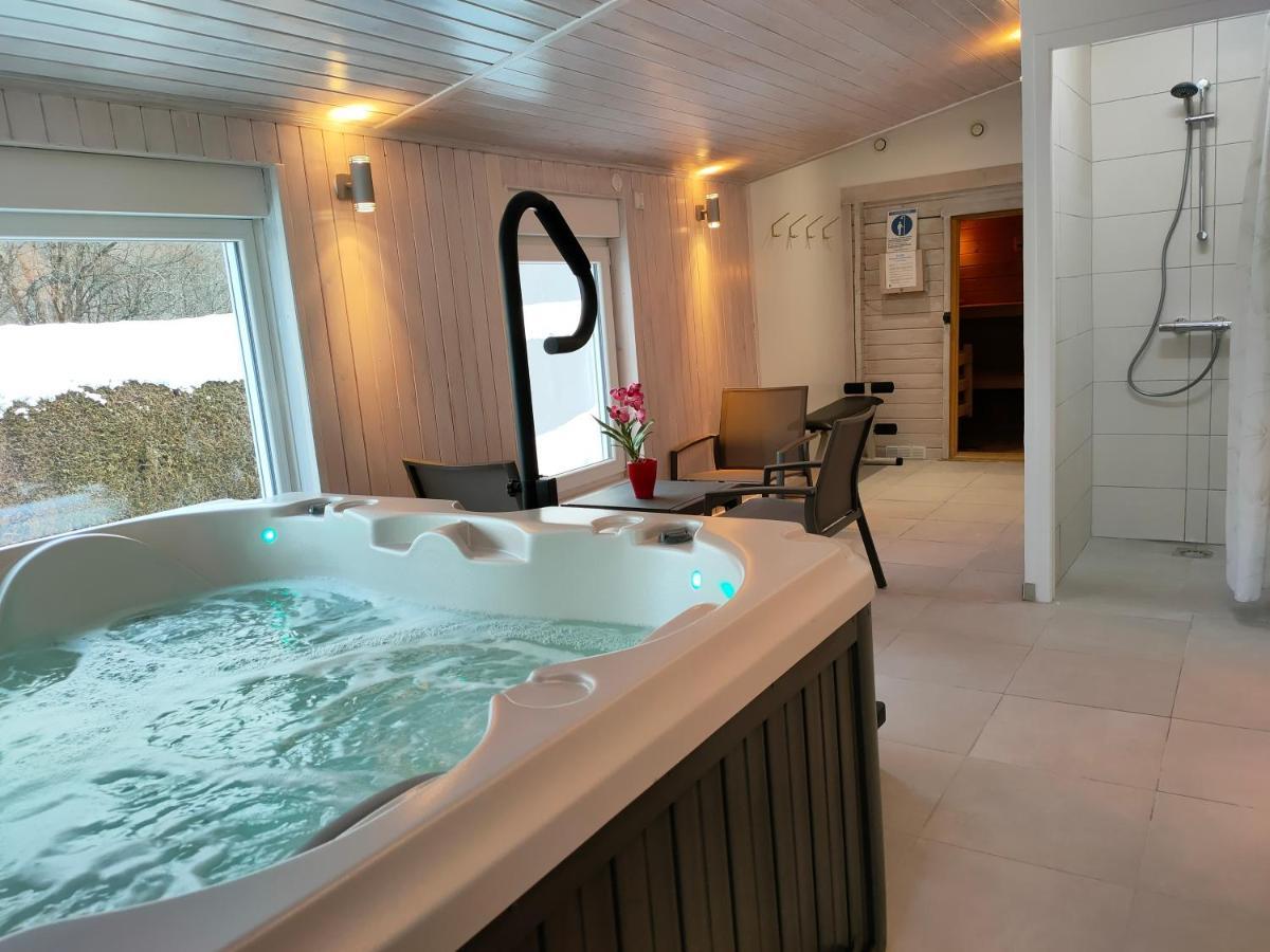 Gite 1805 Montagnes Du Jura Avec Spa Et Sauna Classe 3 Etoiles Foncine-le-Haut ภายนอก รูปภาพ